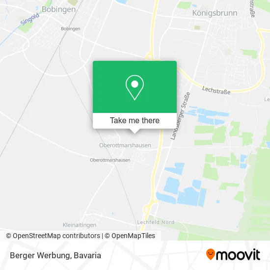 Карта Berger Werbung