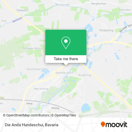 Карта Die Anda Hundeschui