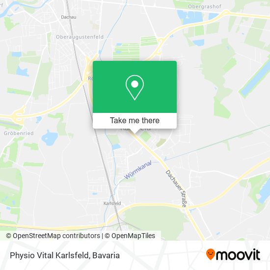 Physio Vital Karlsfeld map