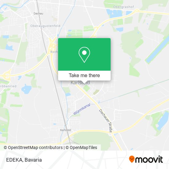 EDEKA map