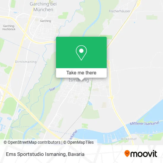Карта Ems Sportstudio Ismaning