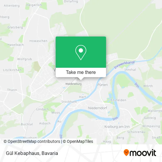 Карта Gül Kebaphaus