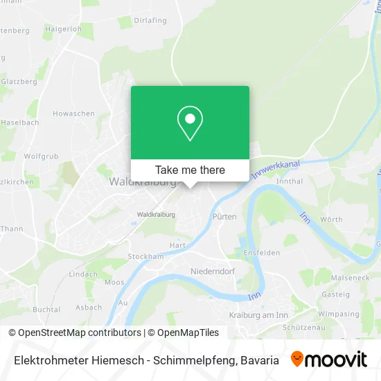 Карта Elektrohmeter Hiemesch - Schimmelpfeng