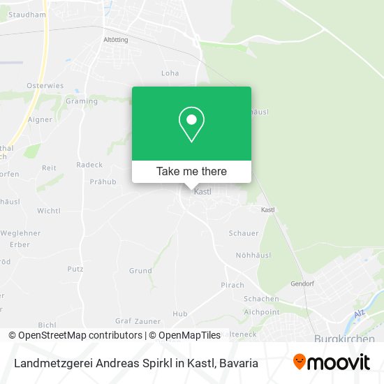 Landmetzgerei Andreas Spirkl in Kastl map