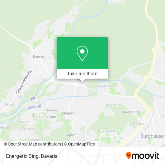 Energetix Bing map