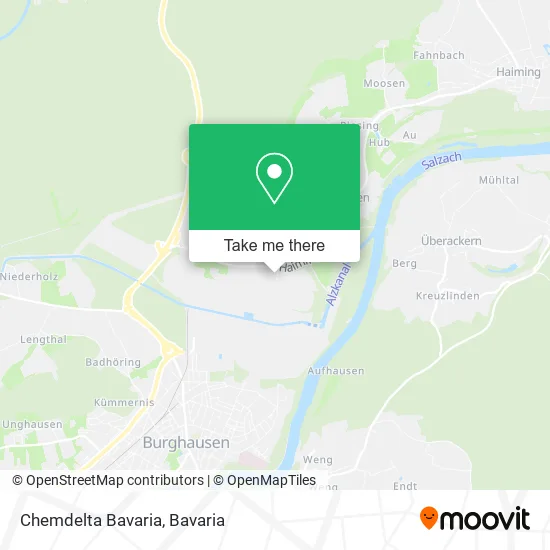 Карта Chemdelta Bavaria