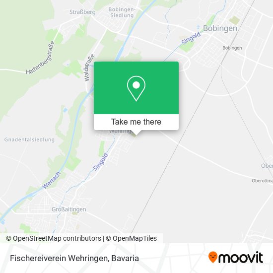 Fischereiverein Wehringen map
