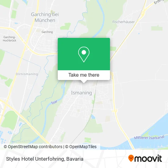 Карта Styles Hotel Unterfohring