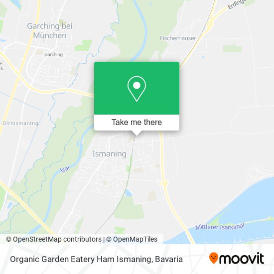 Organic Garden Eatery Ham Ismaning map