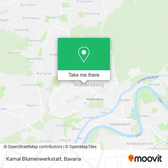 Карта Kamal Blumenwerkstatt