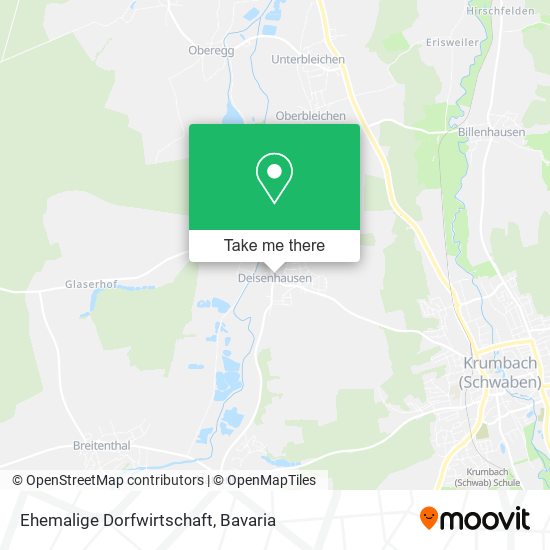 Ehemalige Dorfwirtschaft map