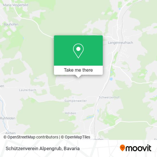 Schützenverein Alpengrub map