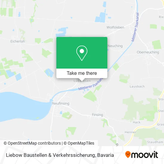 Карта Liebow Baustellen & Verkehrssicherung