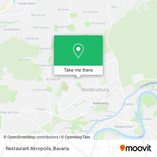 Карта Restaurant Akropolis