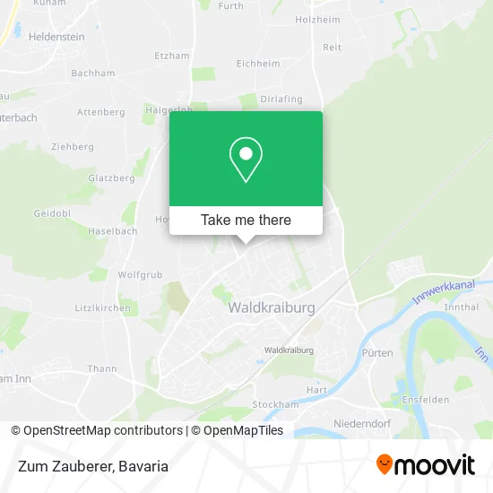 Карта Zum Zauberer