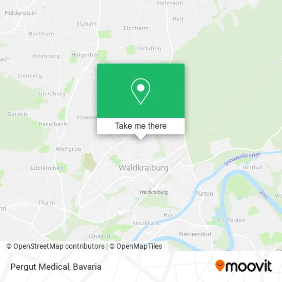 Карта Pergut Medical