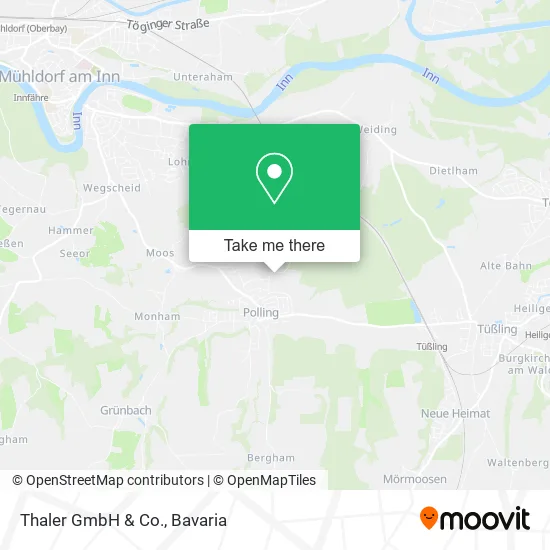 Карта Thaler GmbH & Co.