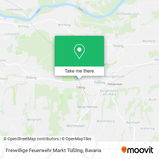 Карта Freiwillige Feuerwehr Markt Tüßling
