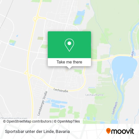 Sportsbar unter der Linde map