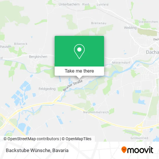 Карта Backstube Wünsche
