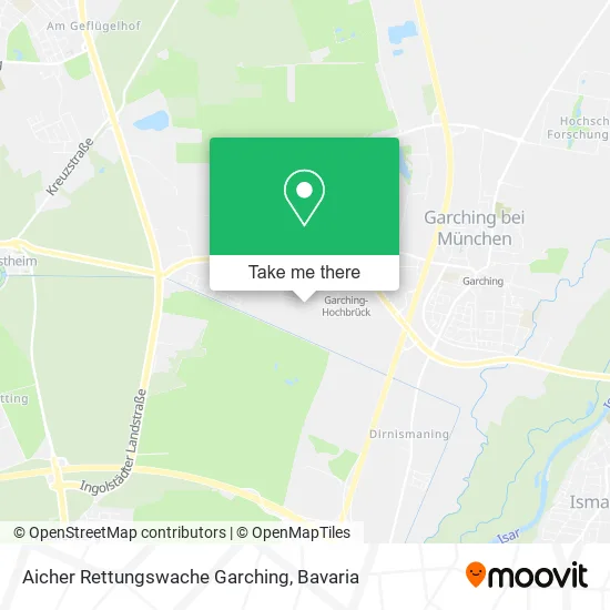 Карта Aicher Rettungswache Garching