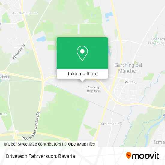 Карта Drivetech Fahrversuch