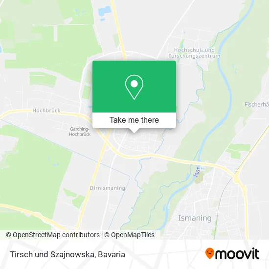 Карта Tirsch und Szajnowska