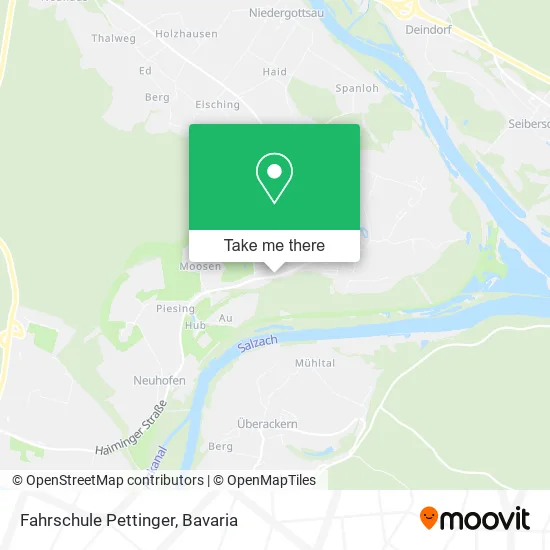 Карта Fahrschule Pettinger