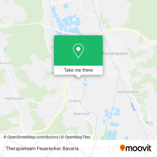 Therapieteam Feuerecker map