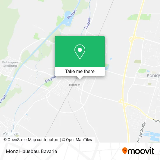 Карта Monz Hausbau