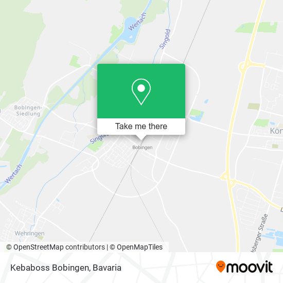 Карта Kebaboss Bobingen