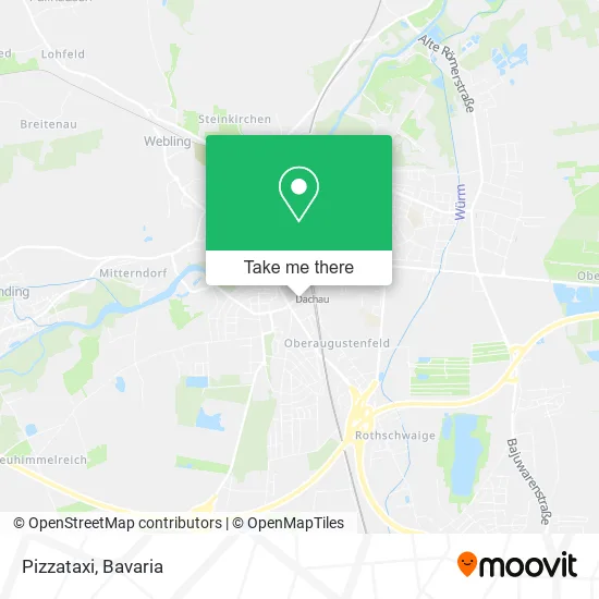 Карта Pizzataxi