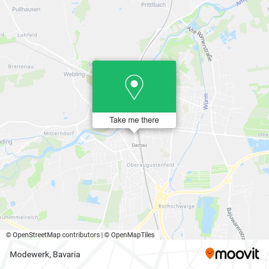 Карта Modewerk