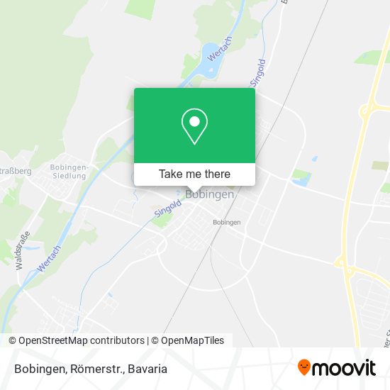 Карта Bobingen, Römerstr.