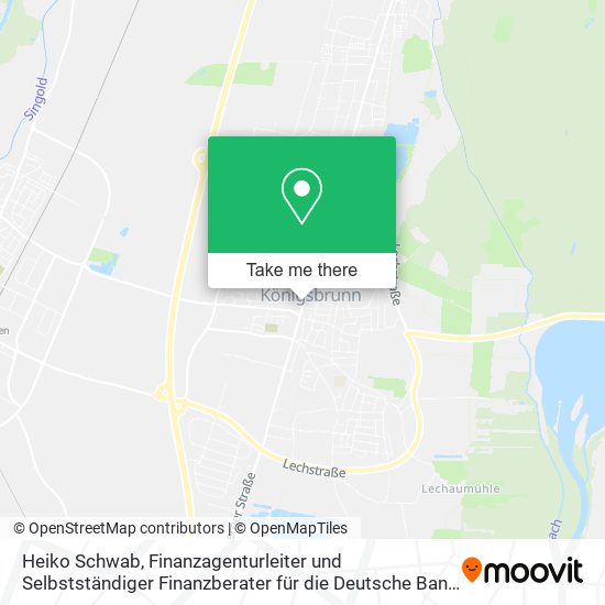 Heiko Schwab, Finanzagenturleiter und Selbstständiger Finanzberater für die Deutsche Bank map