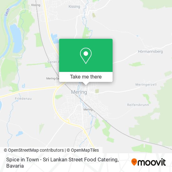 Spice in Town - Sri Lankan Street Food Catering map