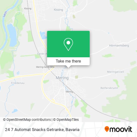24 7 Automat Snacks Getranke map