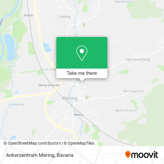 Карта Ankerzentrum Mering