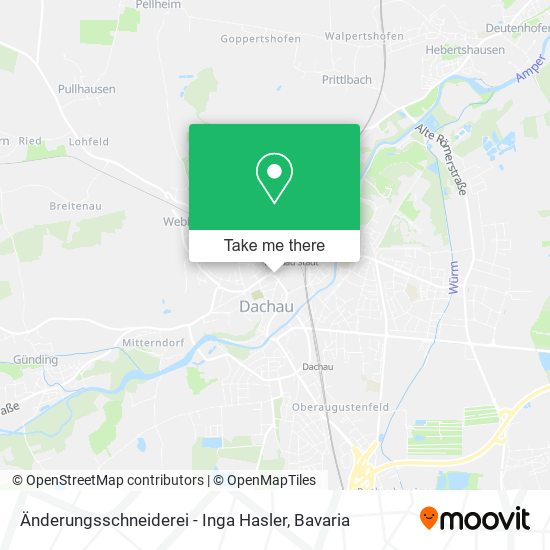 Änderungsschneiderei - Inga Hasler map