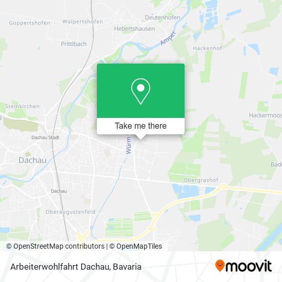 Arbeiterwohlfahrt Dachau map