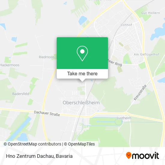 Карта Hno Zentrum Dachau