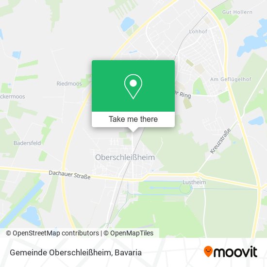 Gemeinde Oberschleißheim map