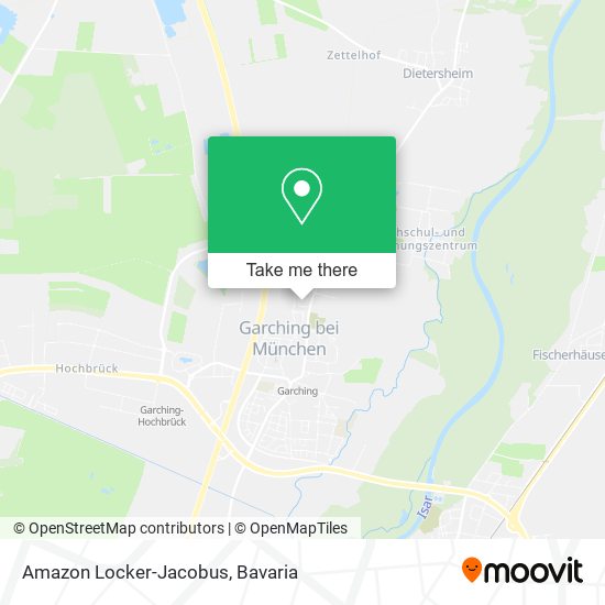 Карта Amazon Locker-Jacobus