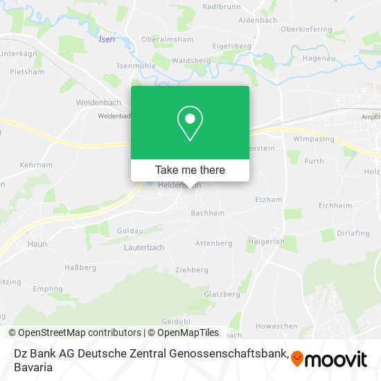 Dz Bank AG Deutsche Zentral Genossenschaftsbank map