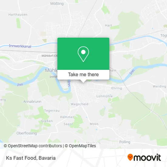 Карта Ks Fast Food