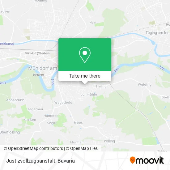 Карта Justizvollzugsanstalt