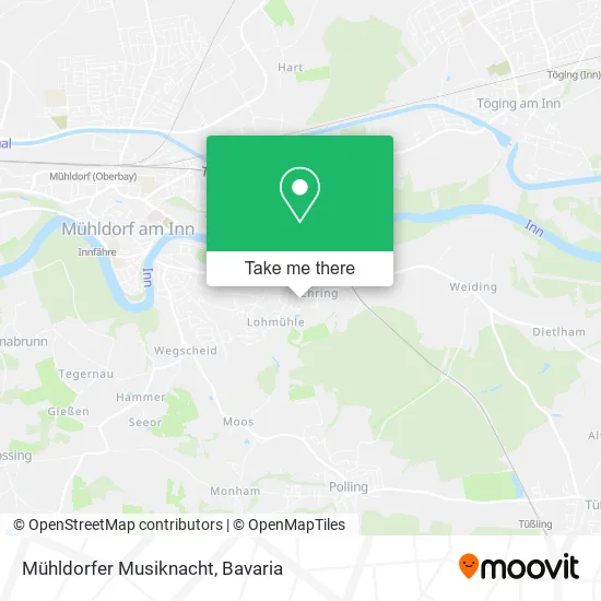 Карта Mühldorfer Musiknacht