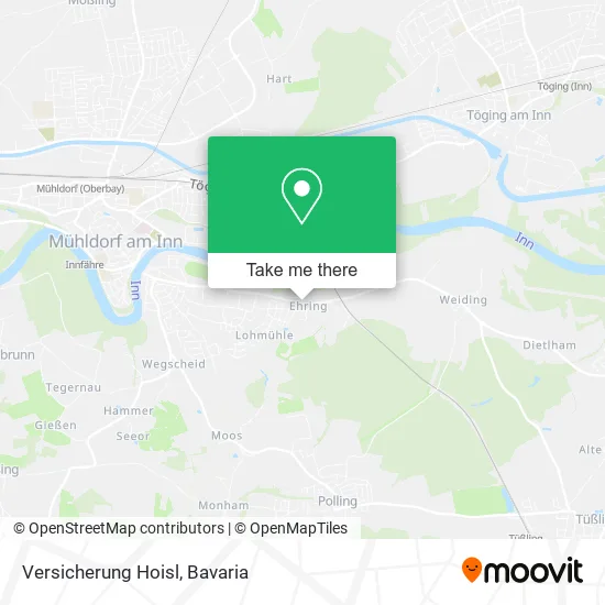 Карта Versicherung Hoisl