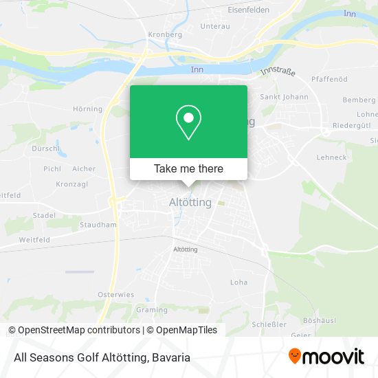 Карта All Seasons Golf Altötting