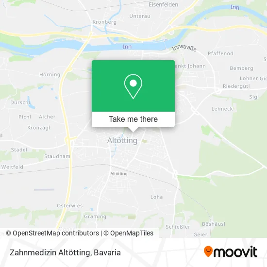 Карта Zahnmedizin Altötting